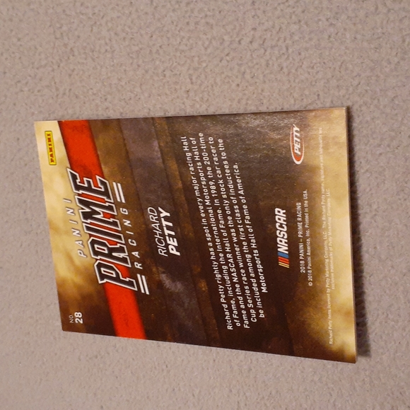 2018 Prime Richard Petty SSP NASCAR Only Cards 50 Made STP - Picture 3 of 3